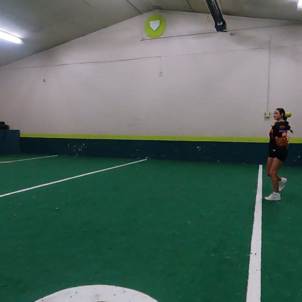 Open Turf for fielding and baserunning at Home Plate Stark